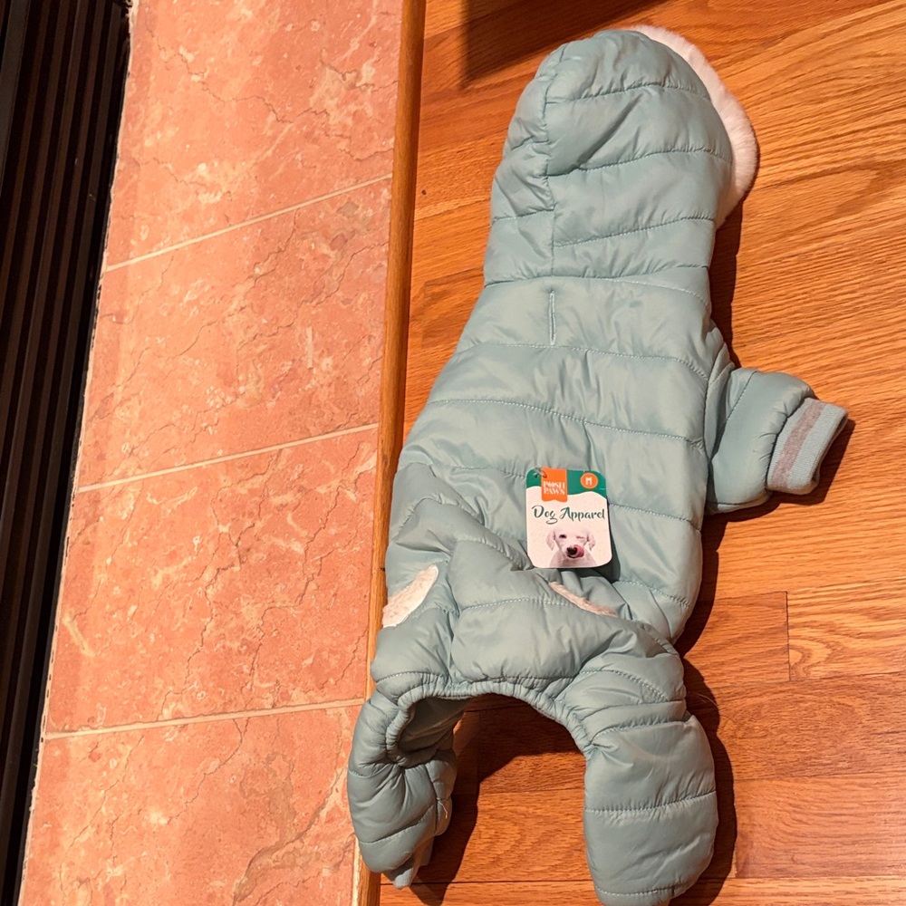 Cozy Blue Winter Jacket